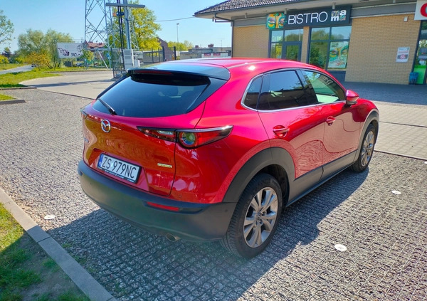 Mazda CX-30 cena 120000 przebieg: 45000, rok produkcji 2020 z Szczecin małe 137